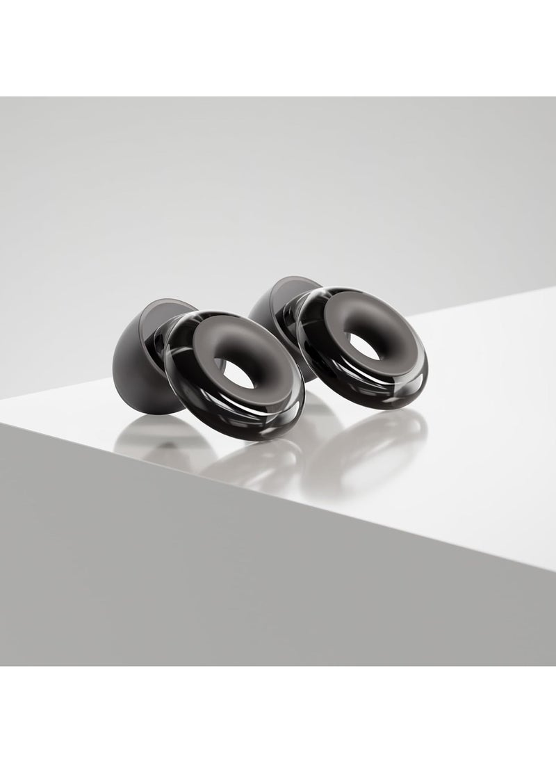 Loop Loop Engage Plus Earplugs – Low-level Noise Reduction with Clear Speech – for Conversation, Social Gatherings, Noise Sensitivity and Parenting – 8 Ear Tips + Extra Accessories – SNR 16 dB - Dusk  - Image 3