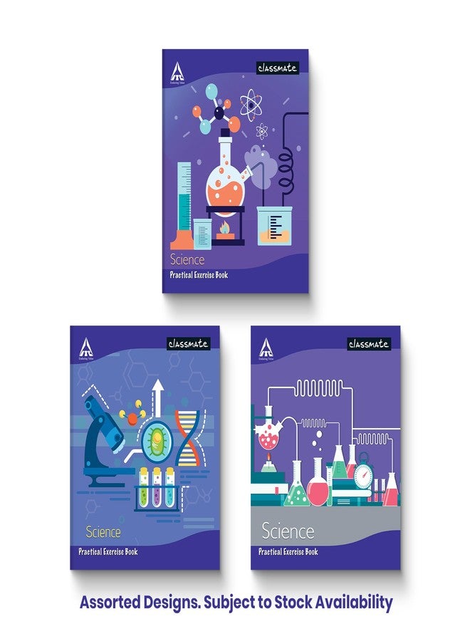 Classmate Practical Notebook - 26.5 X 21.5 cm, Hard Cover, 116 Pages, Single Line - Pack of 6 - Image 4