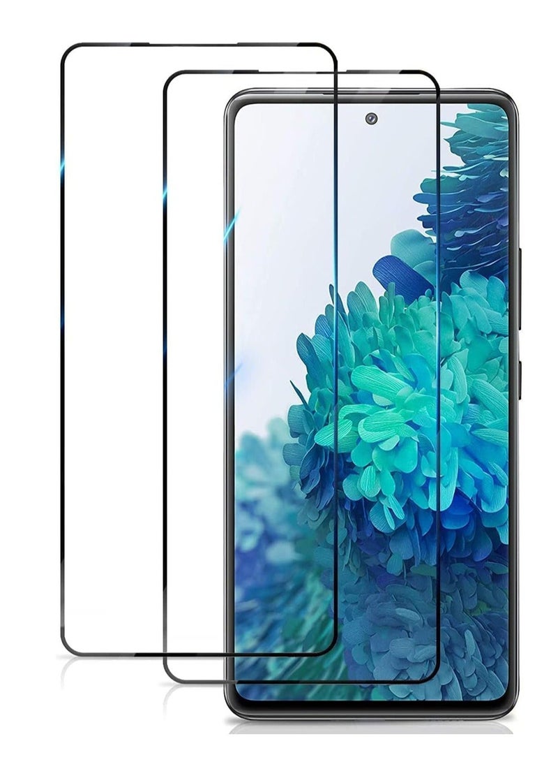 Raxoom 2 Pack 5D Clear Tempered Glass Screen Protector for Samsung Galaxy â€“ Ultra HD Display Protection, Edge-to-Edge Full Coverage, Scratch Resistant, Case Friendly, Bubble-Free Easy Installation for Samsung Phones SAMSUNG M31 - Image 1