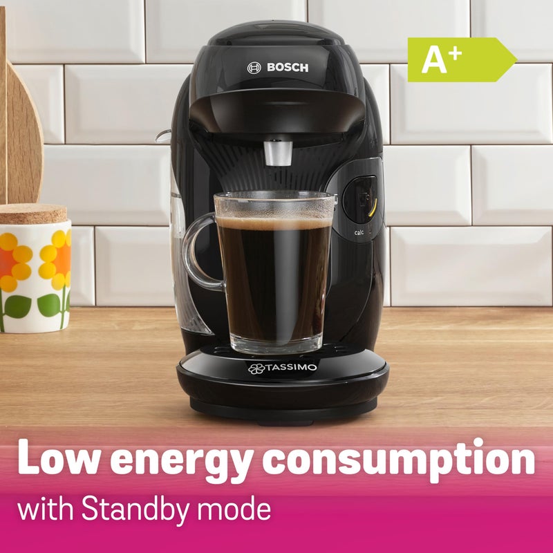 تاسيمو Tassimo by Bosch Happy Friendly Pod Coffee Machine, TAS102EGBC, Black - Image 5