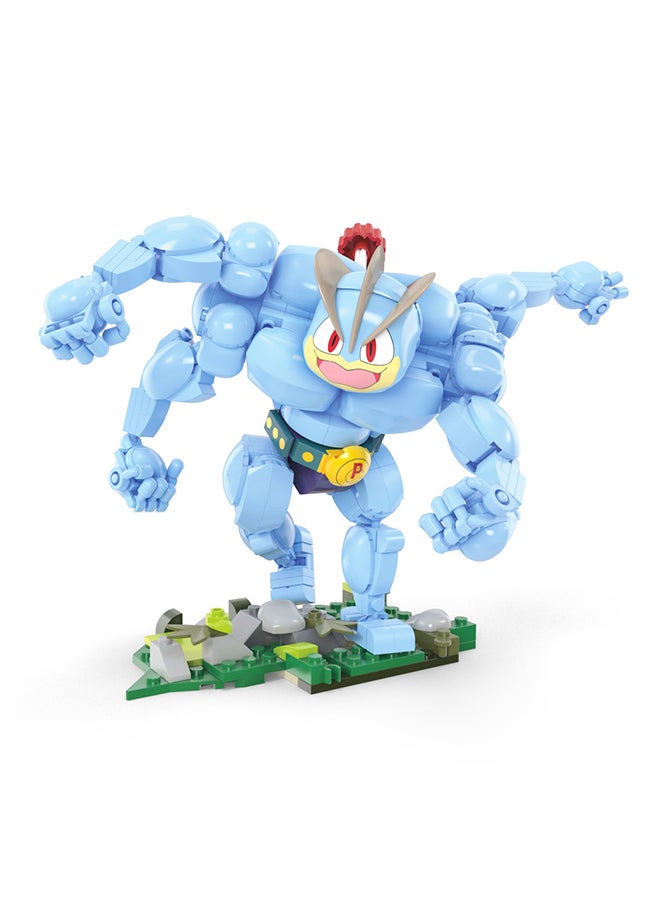 MEGA Pokémon Action Figure Building Toys, Machamp With 399 Pieces, 1 Poseable Character With Full Articulation, Gift Idea For Kids  - Image 5