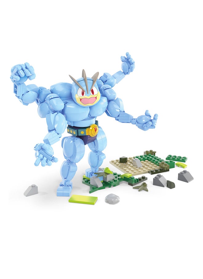 MEGA Pokémon Action Figure Building Toys, Machamp With 399 Pieces, 1 Poseable Character With Full Articulation, Gift Idea For Kids  - Image 3