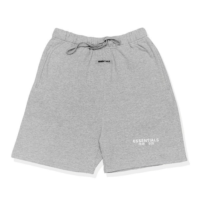 Essentials Shorts High Street Fog American Fashion Ins Reflective Drawstring Sports Casual Men'S And Women'S Pants - Image 1