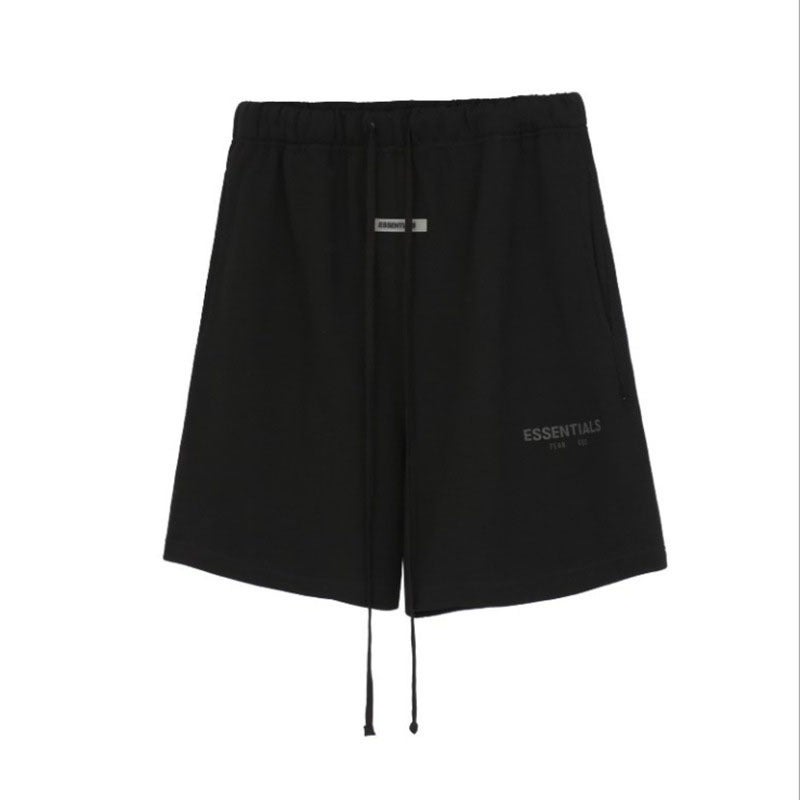 Essentials Shorts High Street Fog American Fashion Ins Reflective Drawstring Sports Casual Men'S And Women'S Pants - Image 3