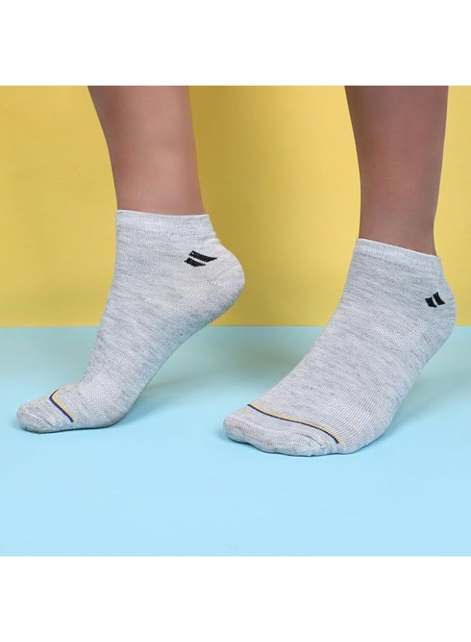 SJE WARE جوارب SJeware للرجال والنساء بطول الكاحل متعددة الألوان - Image 4