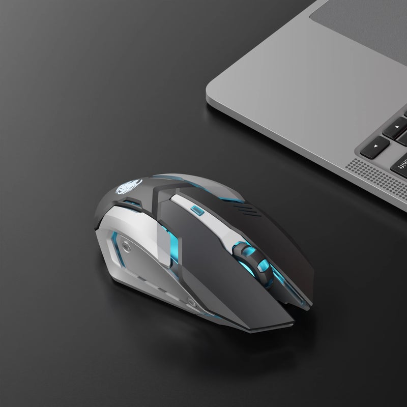 Eweadn ماوس Eweadn G305 Rechargeable Wireless Bluetooth Dual-Mode Mouse, Silent, Ergonomic, Lightweight, for Office, Gaming, Laptop, Desktop - Image 1