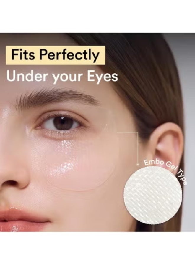 abib Collagen Eye Patch Jericho Rose Jelly 60 Patches, Korean Under Eye Patches for Puffy Eyes and Dark Circles, Anti-Wrinkle, Collagen, Caffeine, Niacinamide, Ceramide, Antioxidant, Skin Care - Image 4