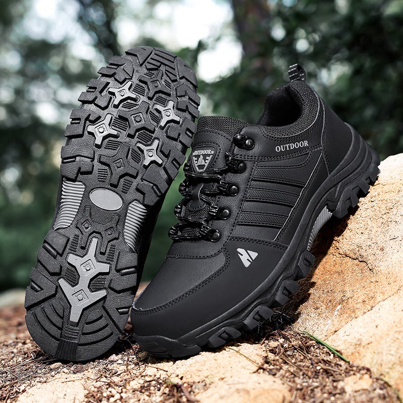 New Men'S Hiking Shoes, Walking Sports Shoes, Rubber New Casual Non-Slip Outdoor Men'S Travel Shoes - Image 5