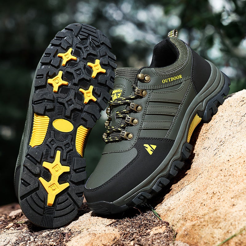 New Men'S Hiking Shoes, Walking Sports Shoes, Rubber New Casual Non-Slip Outdoor Men'S Travel Shoes - Image 3