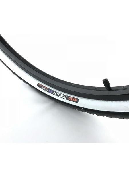 CST C1103 26X2.00 Bisan White Sidewall Service Bicycle Tire  - Image 1