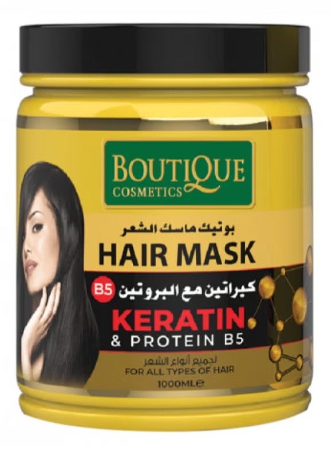 BOUTIQUE Keratin hair mask with protein 1000 ML 
