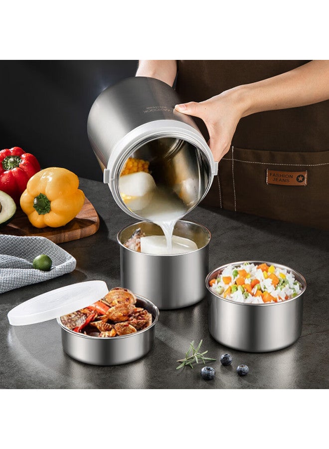 MAX COOK Maxcook 316l Stainless Steel Insulated Lunch Box With Pot 1.5l Vacuum Insulated Barrel Student Lunch Box Mctg0856 - Image 1