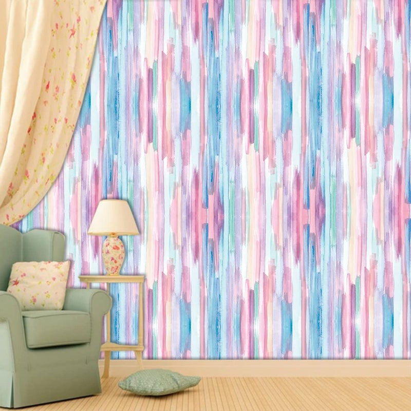 PAPER PLANE DESIGN Wallpaper Self Adhesive Wall Sticker Matte Waterproof (16 Inch x 90 Inch) (10 Sq Ft) - Image 2