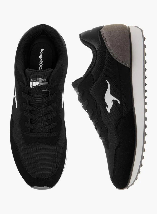 kangaROOS Men Panelled Lace-Up Sneakers