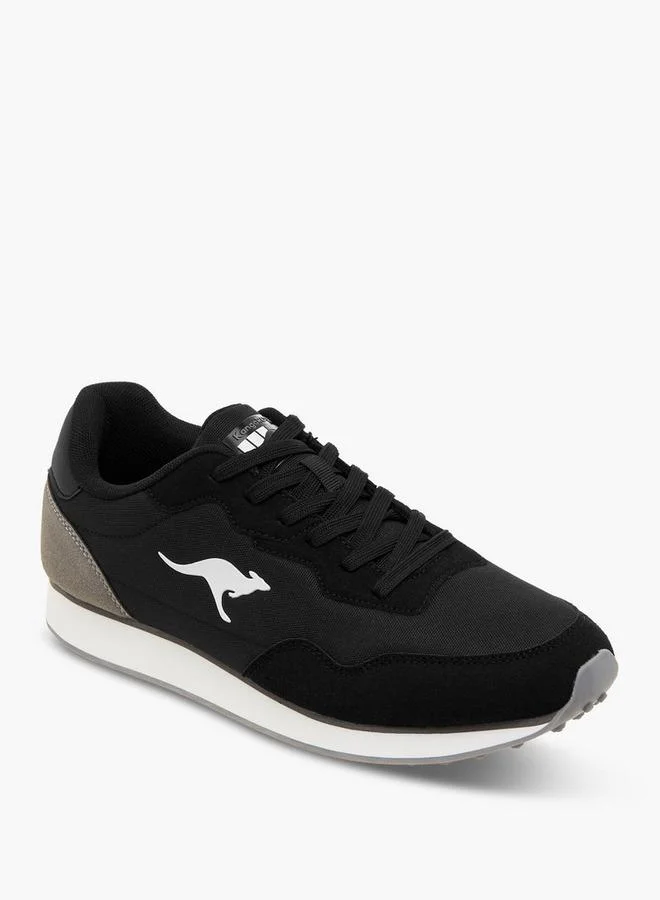 kangaROOS Men Panelled Lace-Up Sneakers