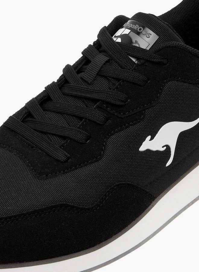 كانغاروس حذاء رجالي برباط مزين بالدانتيل