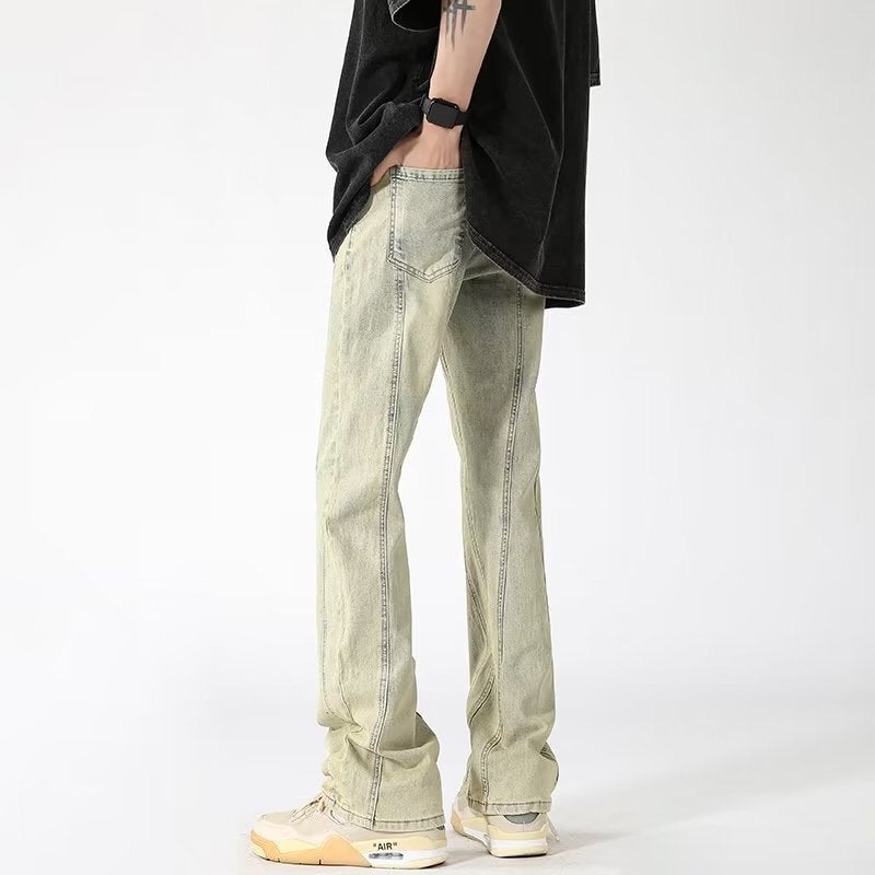 Unisex Classic Denim Jeans Loose Fit Daily Outdoor Wear - Image 4