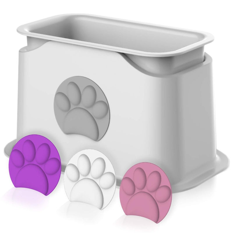 iPrimio Universal Cat Litter Scooper Holder - Durable with Heavy Scoopers Holding Stability - Kitty Litter Box Scooper Accessory - Works with Plastic & Metal Cat Scoop Holder - 4 Color Options - Image 1