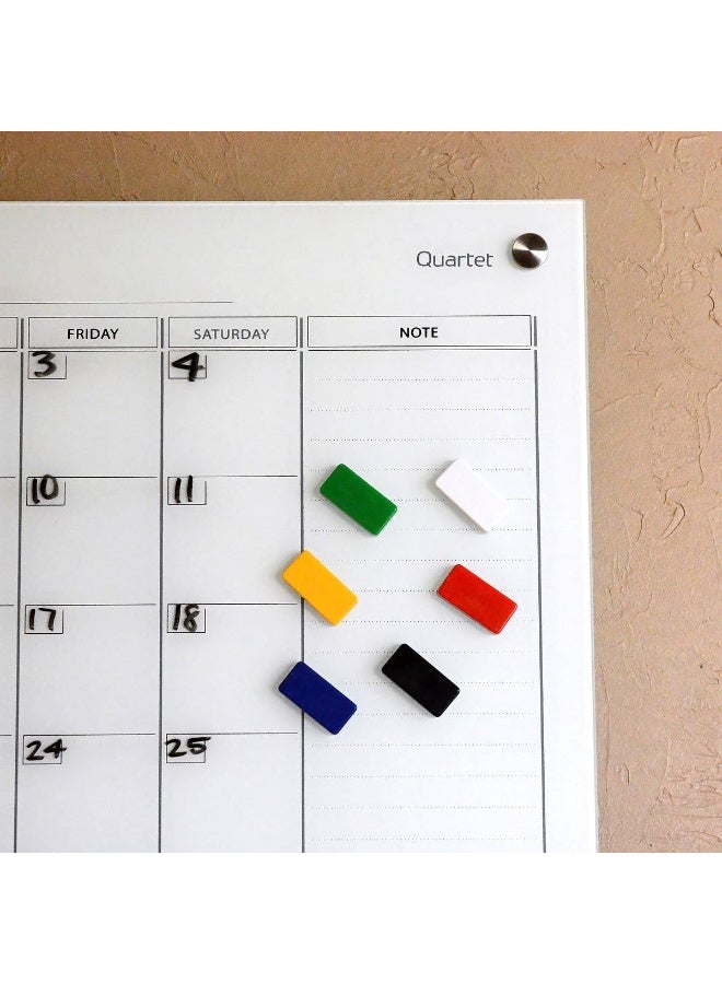 CMS Magnetics - (12-Pack Dominos Multi-Color) Colorful Super Strong Ceramic Domino Magnets for Dry Erase Whiteboards, Bulletins, Refrigerator, Office, Kitchen, School, Classroom - Image 3