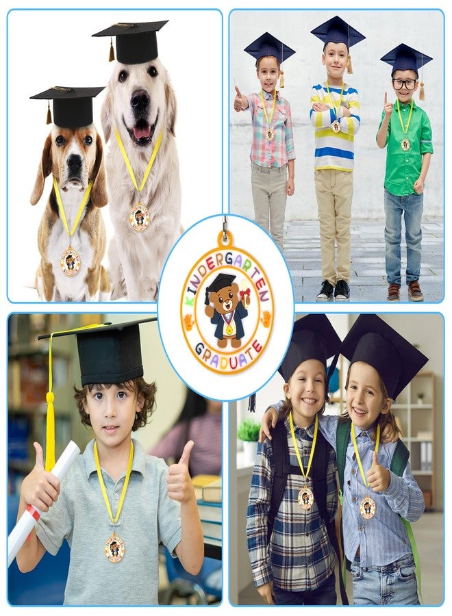 Hedeey Kindergarten Graduation Medal for Kids Preschool Pre-k Graduation Award Medals with Neck Ribbon for School Student Graduation Party Gifts Favors(24 Pcs, 2 Inch) - Image 5