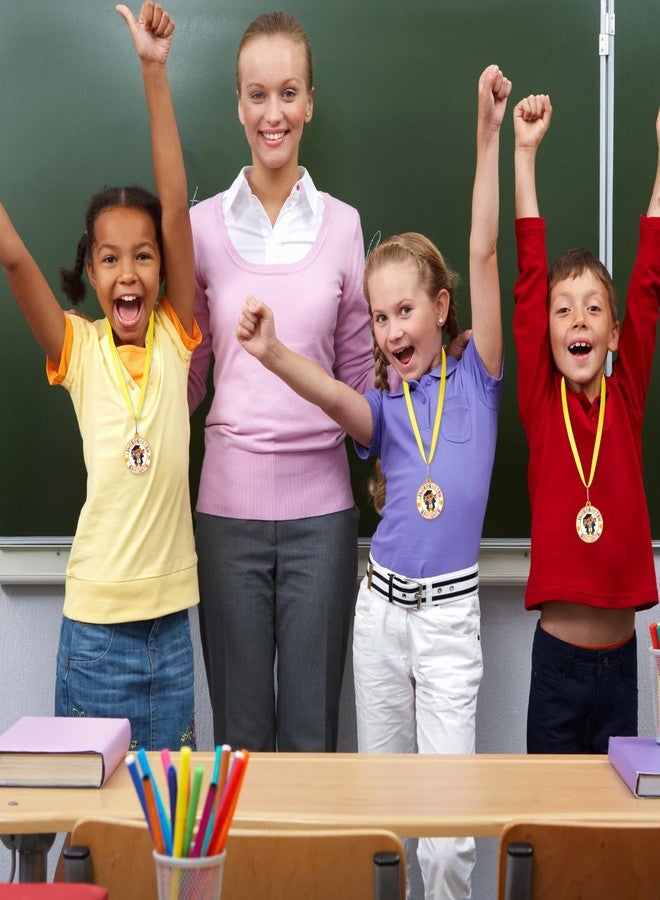 Hedeey Kindergarten Graduation Medal for Kids Preschool Pre-k Graduation Award Medals with Neck Ribbon for School Student Graduation Party Gifts Favors(24 Pcs, 2 Inch) - Image 4