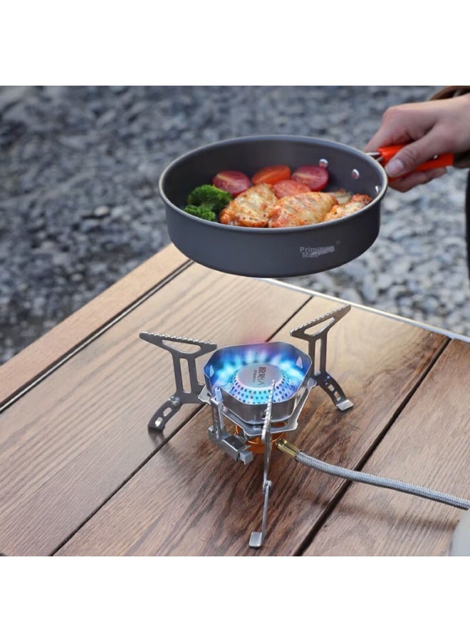 Primitive Man Original Outdoor Stove Head, Portable Camping Stove, Foldable Gas Stove, Mini Water Boiler, Camping Cooker - Image 3
