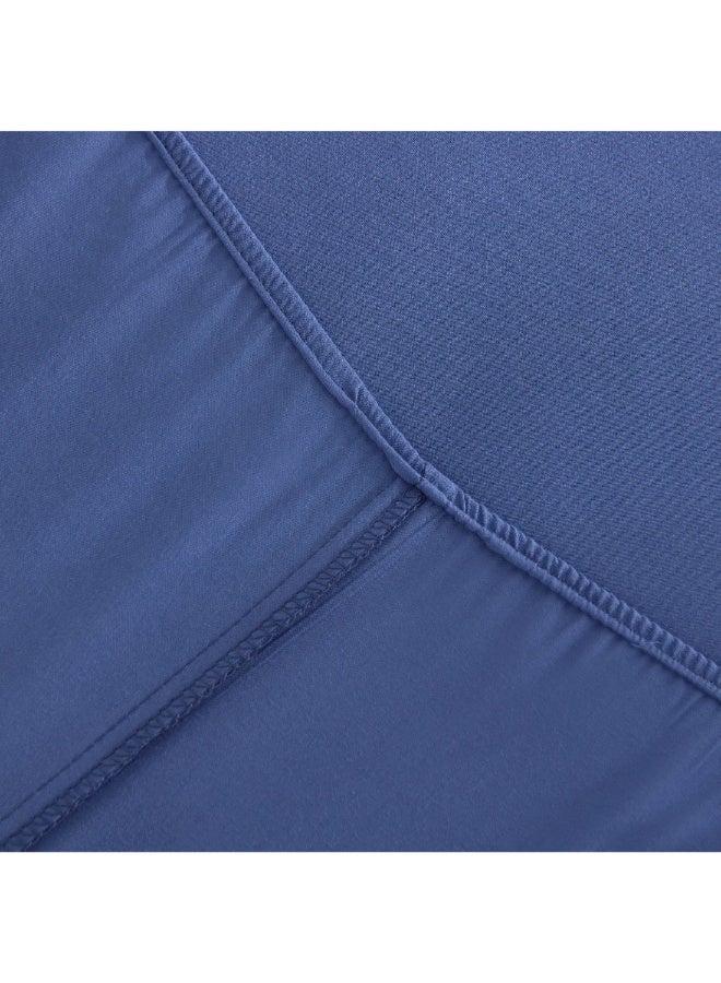 Home Box Derby Solid Microfiber Olympic Queen Fitted Sheet 160 X 200 X 25 Cm - Image 4