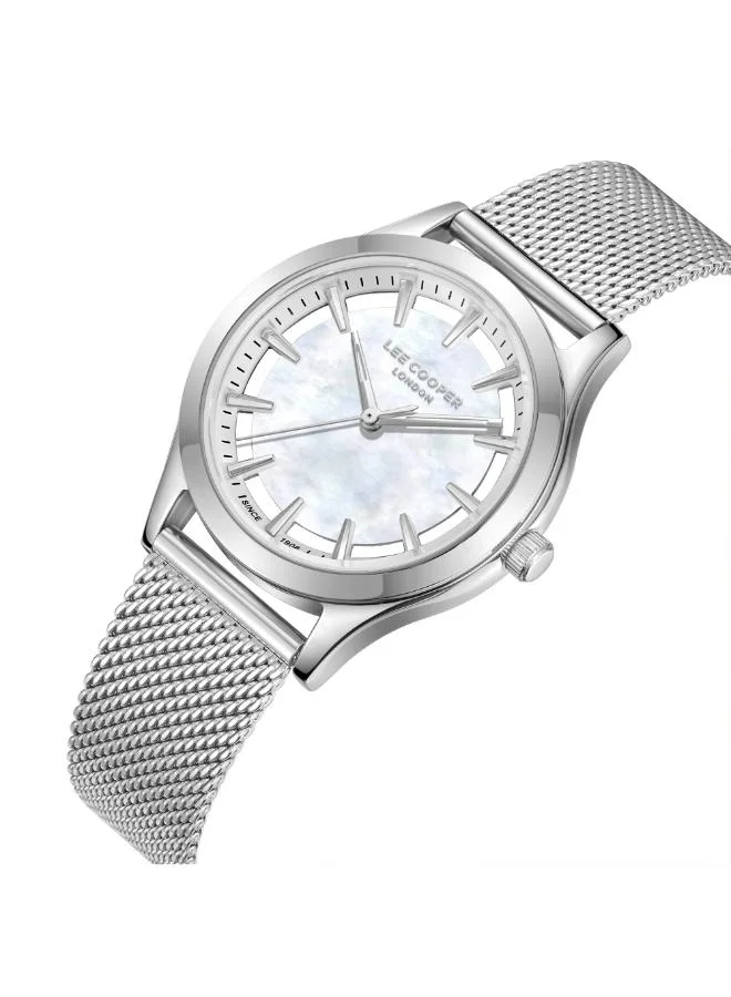 Lee Cooper Women's Mesh Analog Watch LC08156.320 - 33 mm