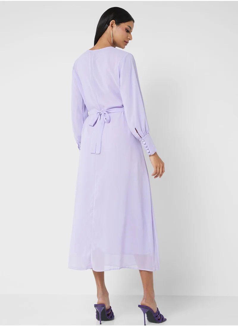 Khizana Puff Sleeve Dress