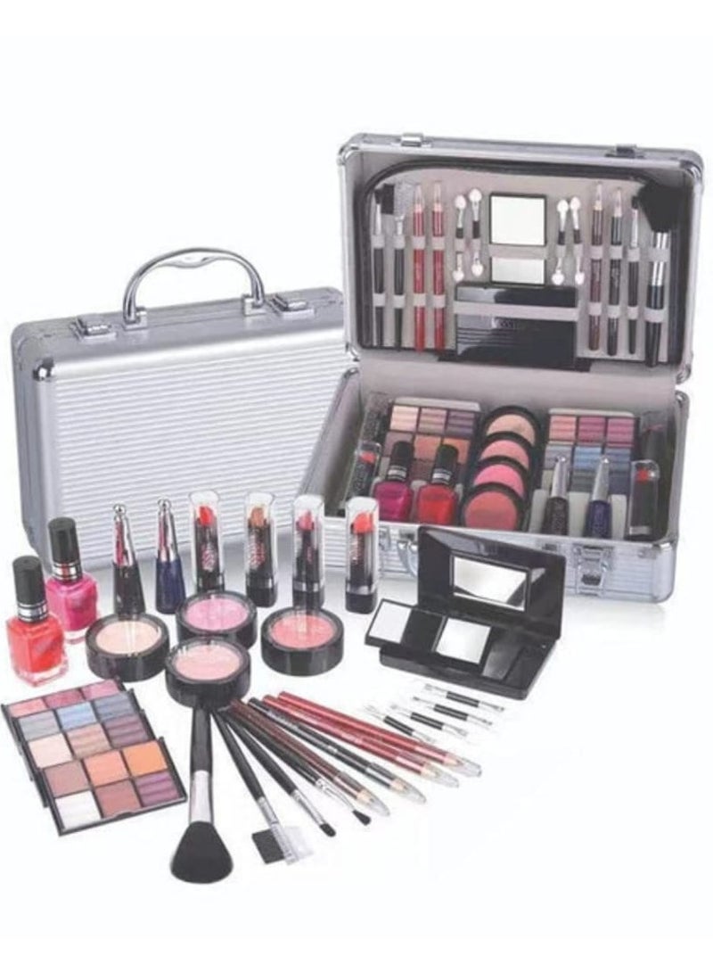 MSR SECRET FASHION Multi-purpose Makeup Kit All-in-one Makeup Gift Set Makeup Essential Starter Kit Lip Gloss Blush Brush Eyeshadow Palette Highly Pigmented Cosmetic Palette - Image 2