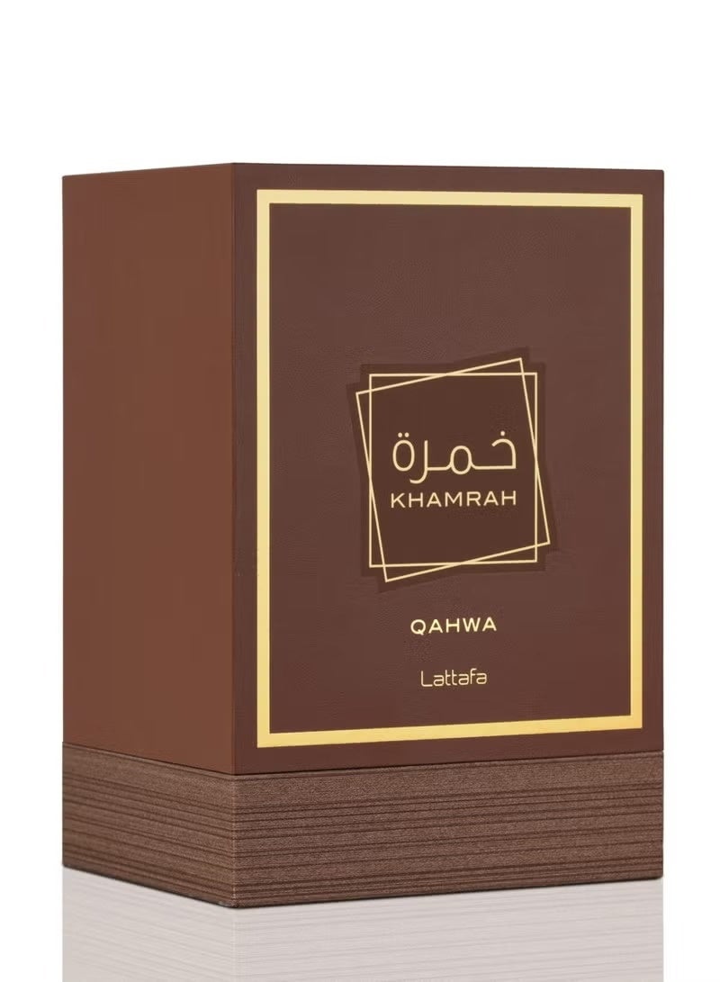 Latafa KHAMRAH QAHWA Unisex Eau De Parfum by Lattafa 100ml - Image 3