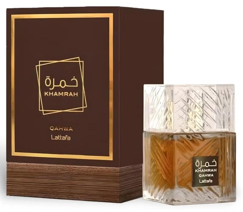Latafa KHAMRAH QAHWA Unisex Eau De Parfum by Lattafa 100ml - Image 1