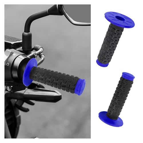 KIFIDAN Dirt Bike Grips78 Motorcycle GripsNonSlip Motorcycle Parts Motorcycles Handlebar GripPU Pro Taper Pillow Top Grip Dirtbike Accessory for Handle Bar Blue - Image 1