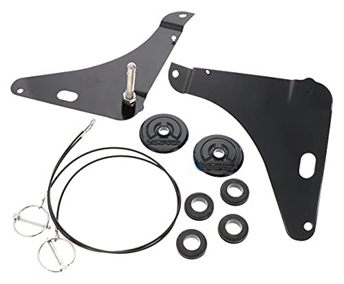 Mopar 82214260AC Hood Pin Kit Dodge Challenger Black Escushions - Image 5