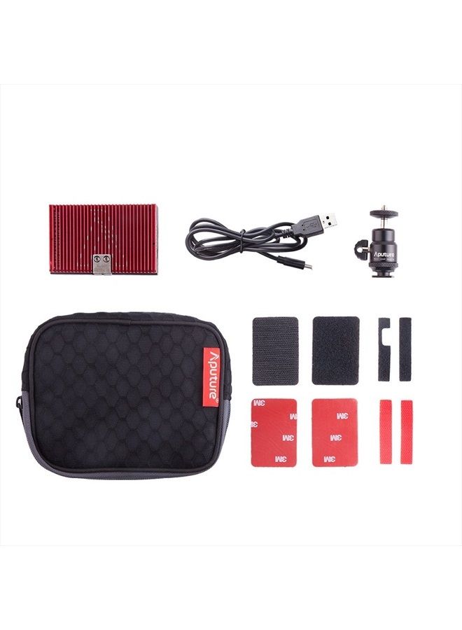 Aputure AL-MX LED Video Light Color Temperature 2800-6500k TLCI/CRI 95+ On Camera Fill Light Pocket Sized Tiny LED Lighting - Image 5