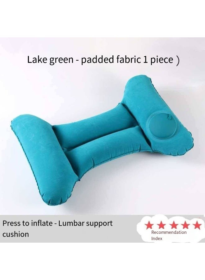 Press-Type Inflatable Lumbar Support, Portable Foldable Back Cushion, Office/Travel/Home Car Backrest - Image 4