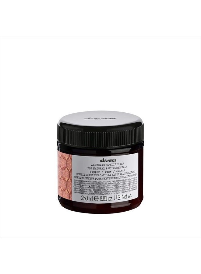 Davines Alchemic Conditioner, Copper, 8.81 oz. - Image 1
