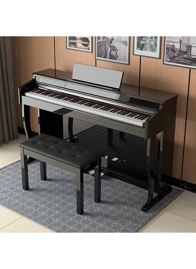 Megarya MegArya 88 Keys Graded Hammer Action Beginner Piano M803 With Bench 1 Year Warranty (Polished Black)  - Image 2