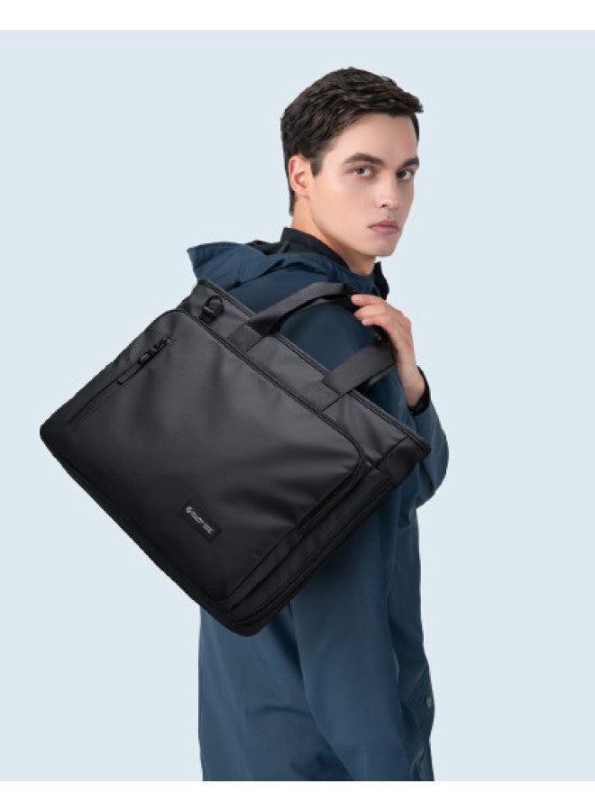 جولف حقيبة يد رجالية أنيقة ومصممة بشكل بسيط، حقيبة كتف للرجال مناسبة للسفر وأعمال Business، سعة كبيرة تتناسب مع أجهزة اللابتوب مقاس 15 بوصة - Image 1