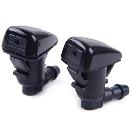 Cheriezing 55079049AA Front Windshield Washer Nozzles Wiper Spray Kit Single Hole Compatible with 2005-2016 Grand Cherokee, 2005-2013 Malibu, 2005-2010 G6, 2007-2010 Aura | set of 2 - Image 2