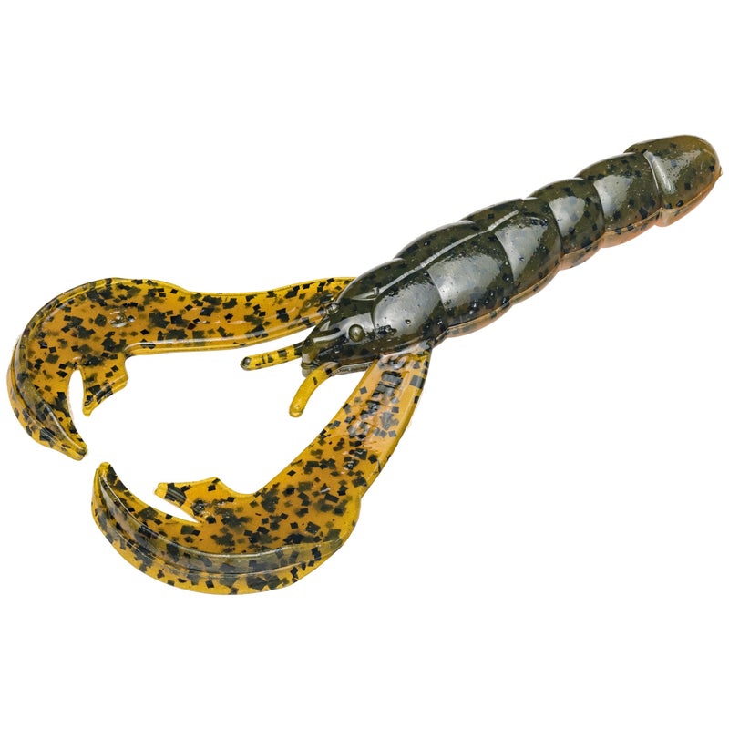 Strike King Rage Craw 4-Inch Fishing Lure, Soft Plastic Grub, Unique Design, Realistic Pincers, Slender Body, 4-Inches, 7-Pack - Image 4