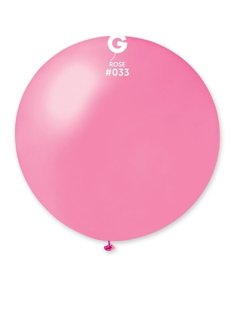 Gemar 31" Rose Metallic Balloon 1Ct 