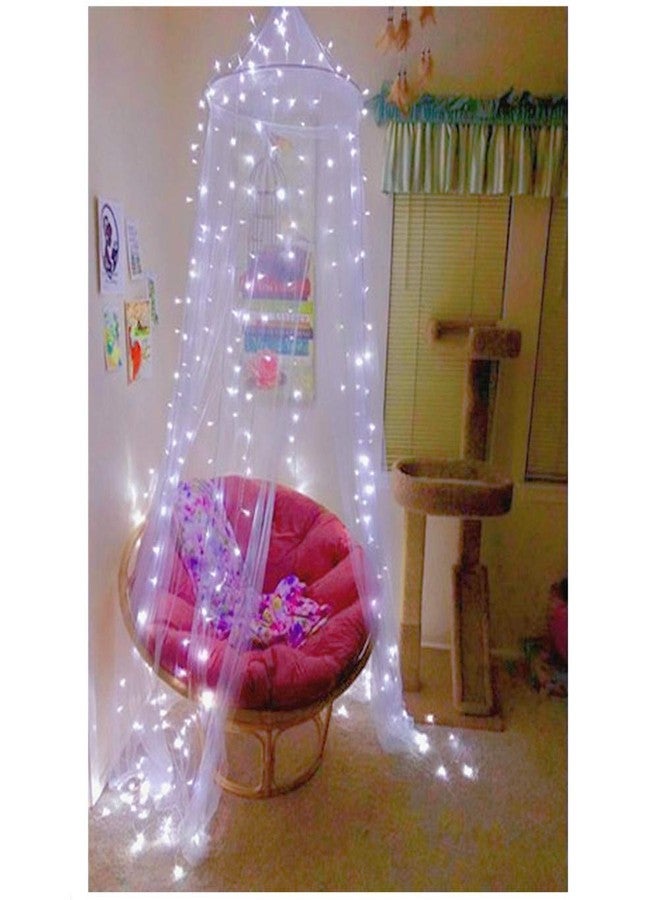 Eimilaly Bed Canopy Mosquito Net, Bed Canopy for Girls Room Decor - Insect Protection Hanging Canopy for Adults, Babies, Outdoor Camping, Pink/No Opening - Image 5