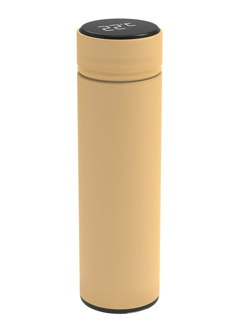 PRIME - Smart Water Bottle Cup by Porodo With Temperature Indicator Up to 12 Hours of Thermal Insulation Sports Drink Flasks 500ml Touch Sensitive Display Non-Slip Base 17 Oz - Image 1