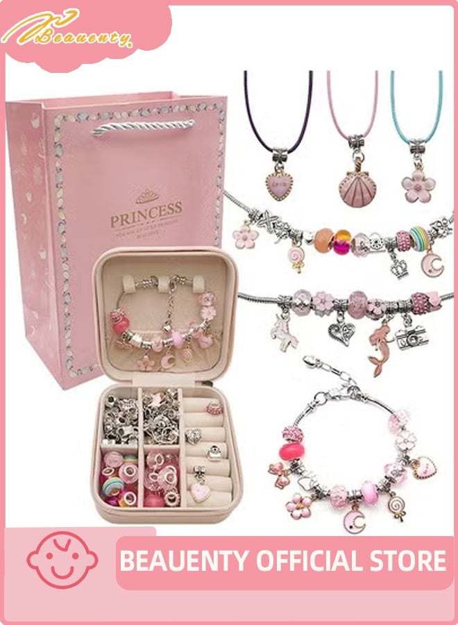 Beauenty 68Pcs Bracelet Making Kit For Girls - Image 1