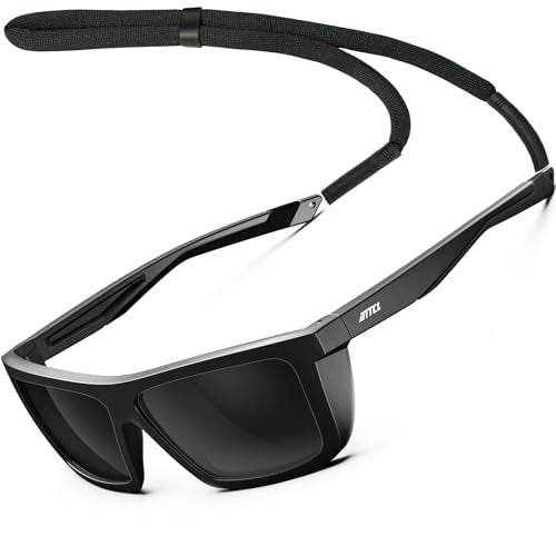 ATTCL Sports Polarized Sunglasses For Men Women Cycling Driving Fishing 100% UV Protection Sunglass 1124 C1-Back-All - Image 1