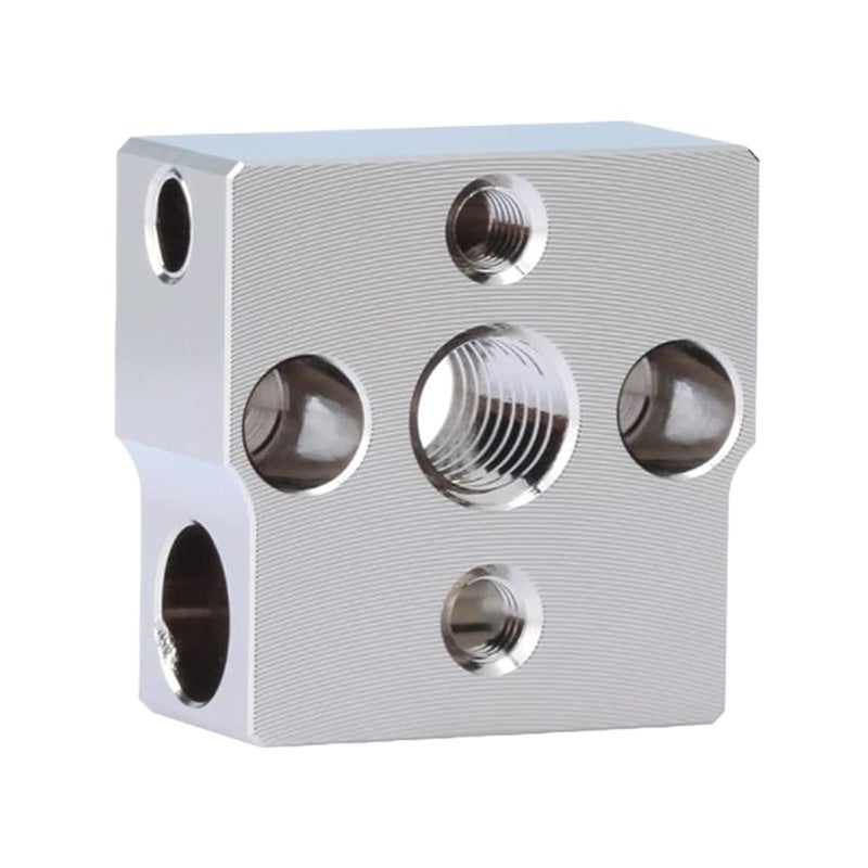 CR6 SE 3D Printer Hotend Upgrade Kit 5pcs Aluminum Heating Block Bi Metal Throat - Image 1