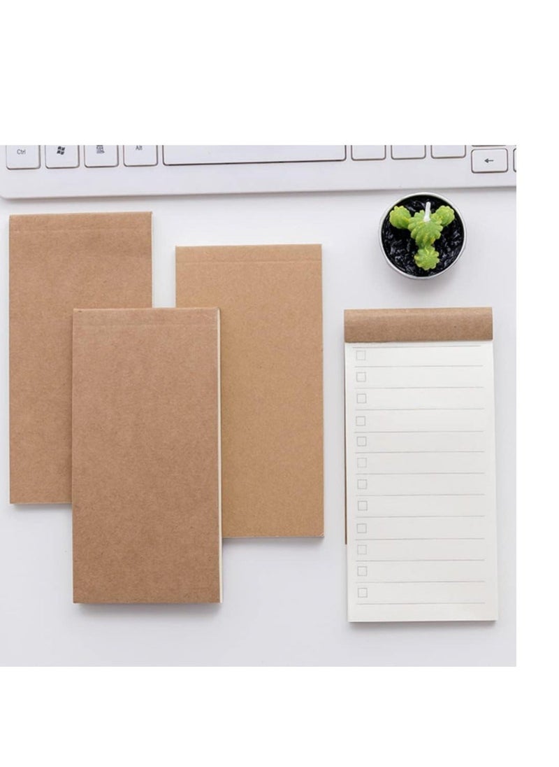 Y&D - Small Notepads Memo Pads Tear off Writing Note Portable Notepad Off Mini Pad Daily Plan Notebook for Kids Classroom Teacher Little Paper Subject Notebooks 12pcs - Image 1