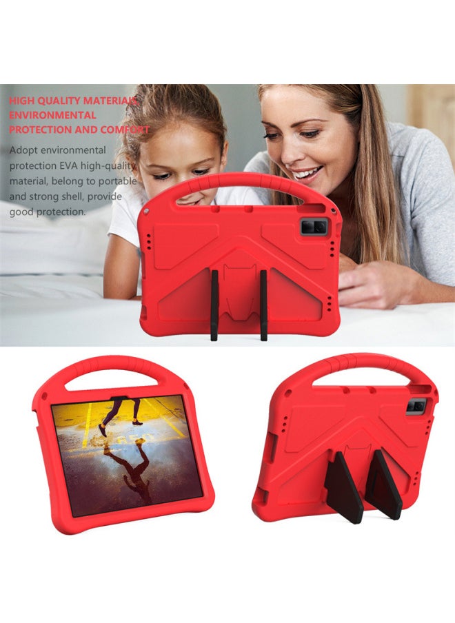 Generic - Applicable To For Huawei Honor X8 Lenovo P11 Foam Portable EVA Tablet Case For Xiaomi Pad6 Children Drop-resistant Protective Case-Color:Rose Red-Applicable Model:Samsung Tab S8Ultra/S9 Ultra X900/X910/X916 - Image 1