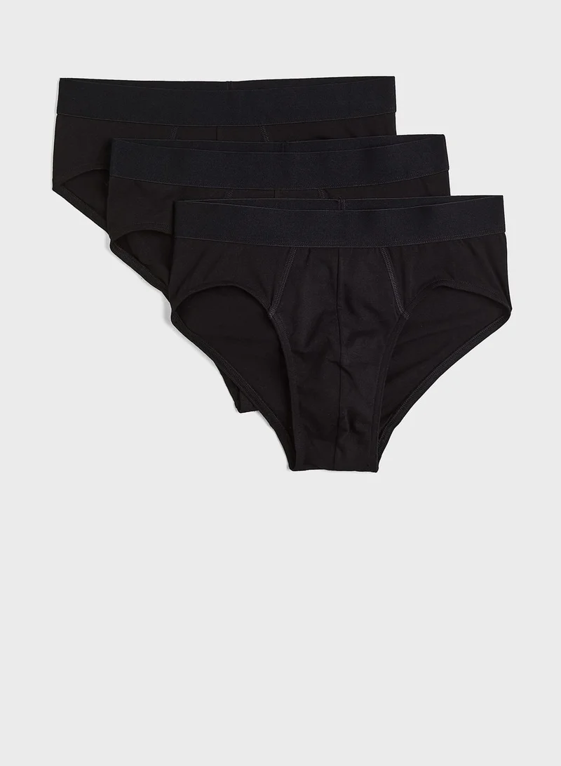 H&M 3 Pack High Leg Brief